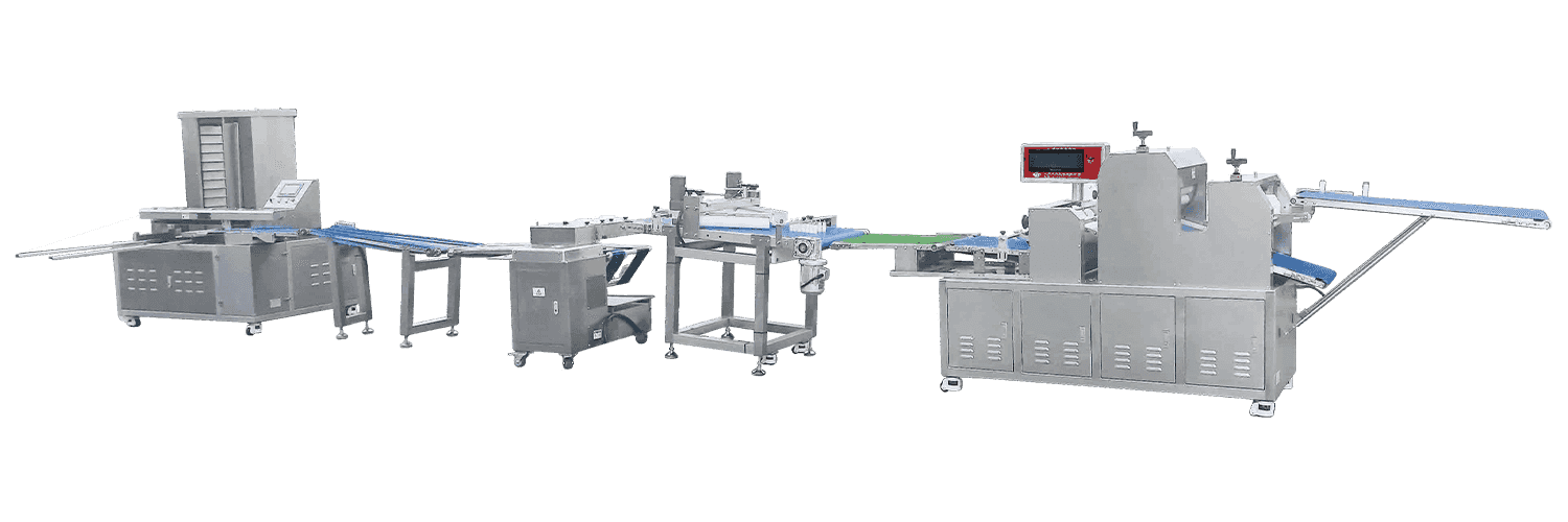 Líne Táirgeadh Bun Stuffed Dúbailte Dúbailte Uathoibríoch